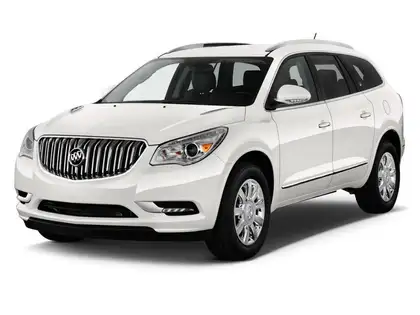 White 2017 Buick Enclave Leather AWD SUV / Crossover All-Wheel Drive Automatic