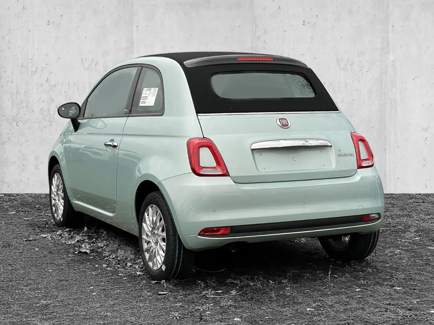 Fiat 500C Hybrid CLUB AppleCarplay, PDC, 15 Zoll Alu Grün - 2