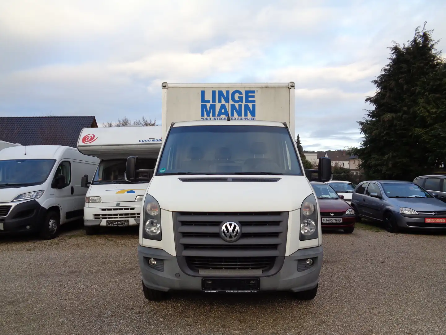 Volkswagen Crafter 35 mittel L2 -1.HAND -SCHECKHEFTGEPFLEGT Blanc - 1
