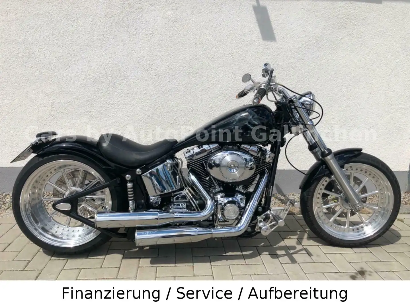 Harley-Davidson Softail FXSTD Rick`s-Umbau Liebhaberstück 1.Hand Schwarz - 1