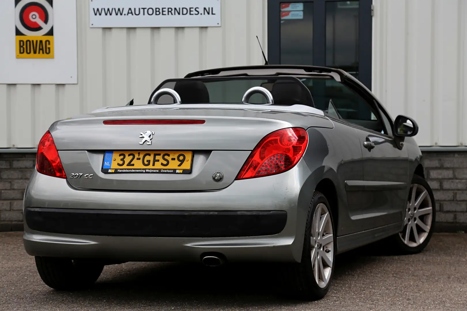 Peugeot 207 CC 1.6 VTi Roland Garros*NL-Auto*Perfect Onderh.*H Grijs - 2