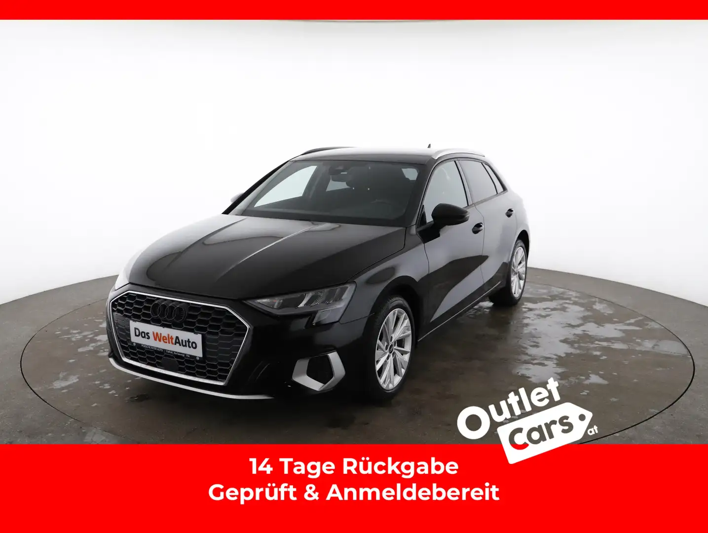 Audi A3 SB 35 TDI advanced Aut. ASSIST+NAVI+LED+TEMP Schwarz - 1