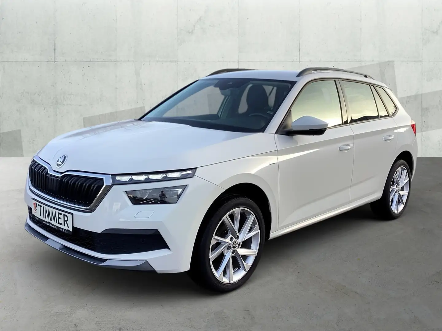 Skoda Kamiq 1.5 TSI Clever *AHK*RFK*Business* Weiß - 2