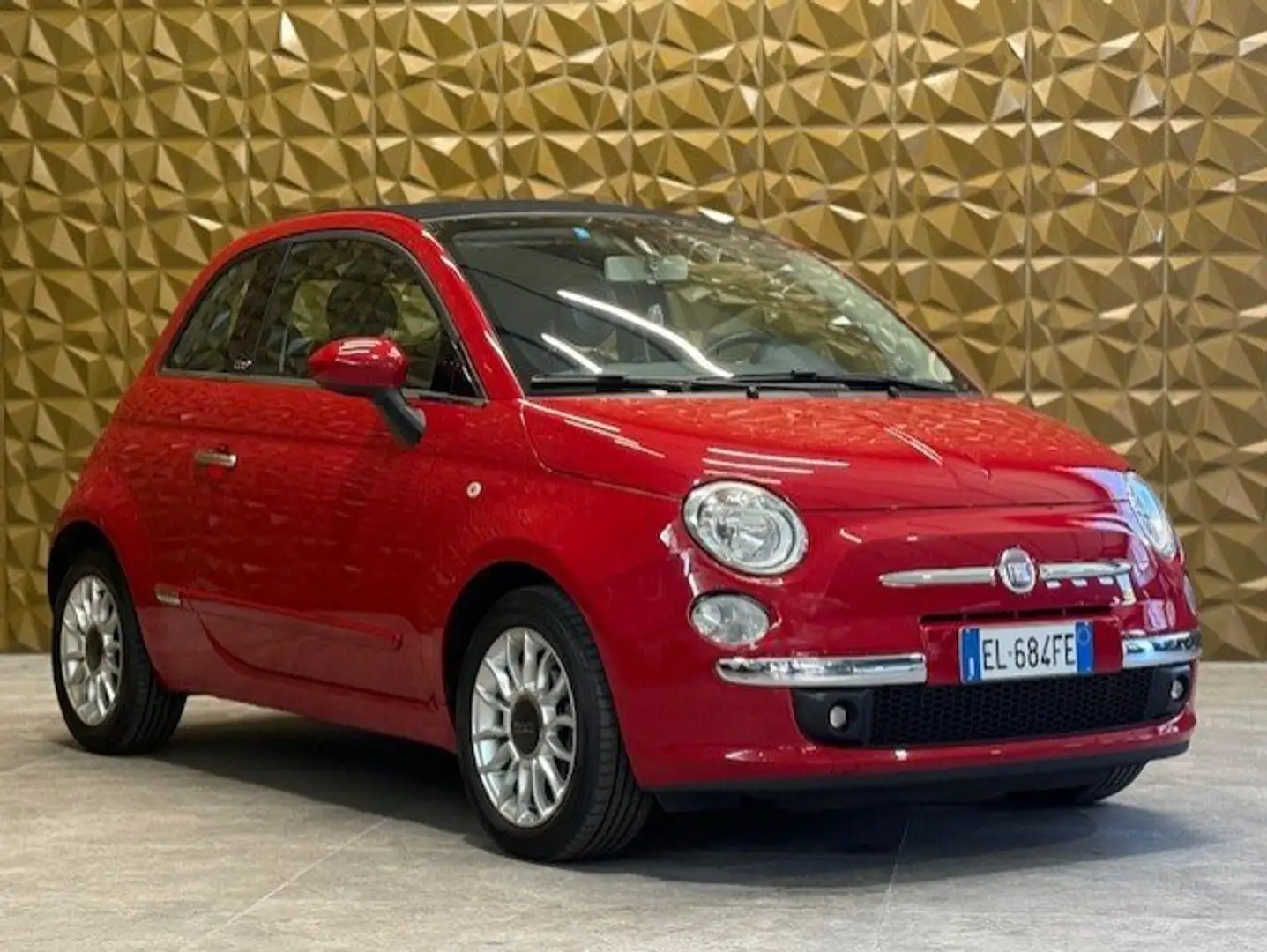 Fiat 500C 500C 1.2 Lounge 69cv Rouge - 2