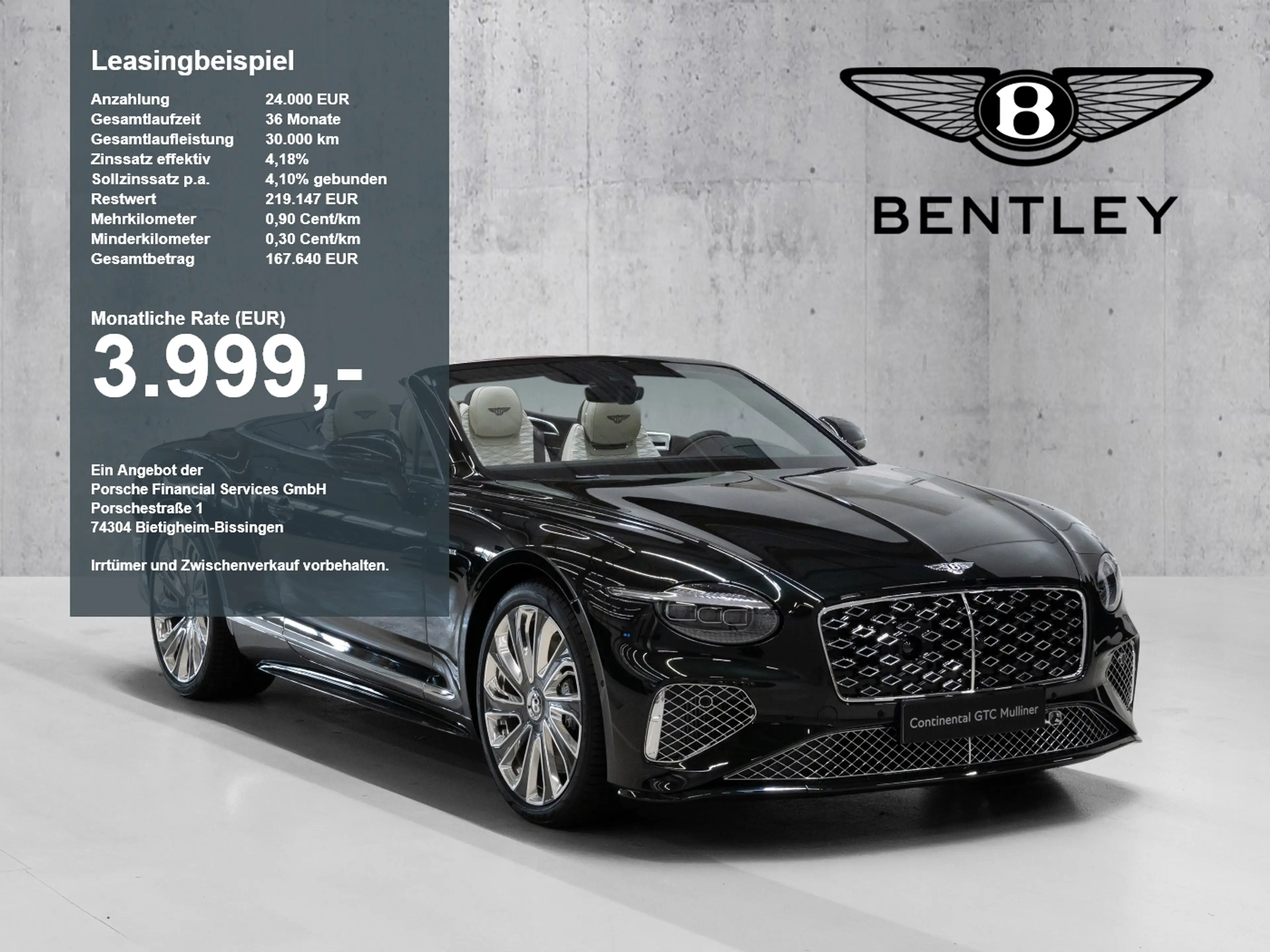Bentley Continental GTC Mulliner Mulliner Bespoke