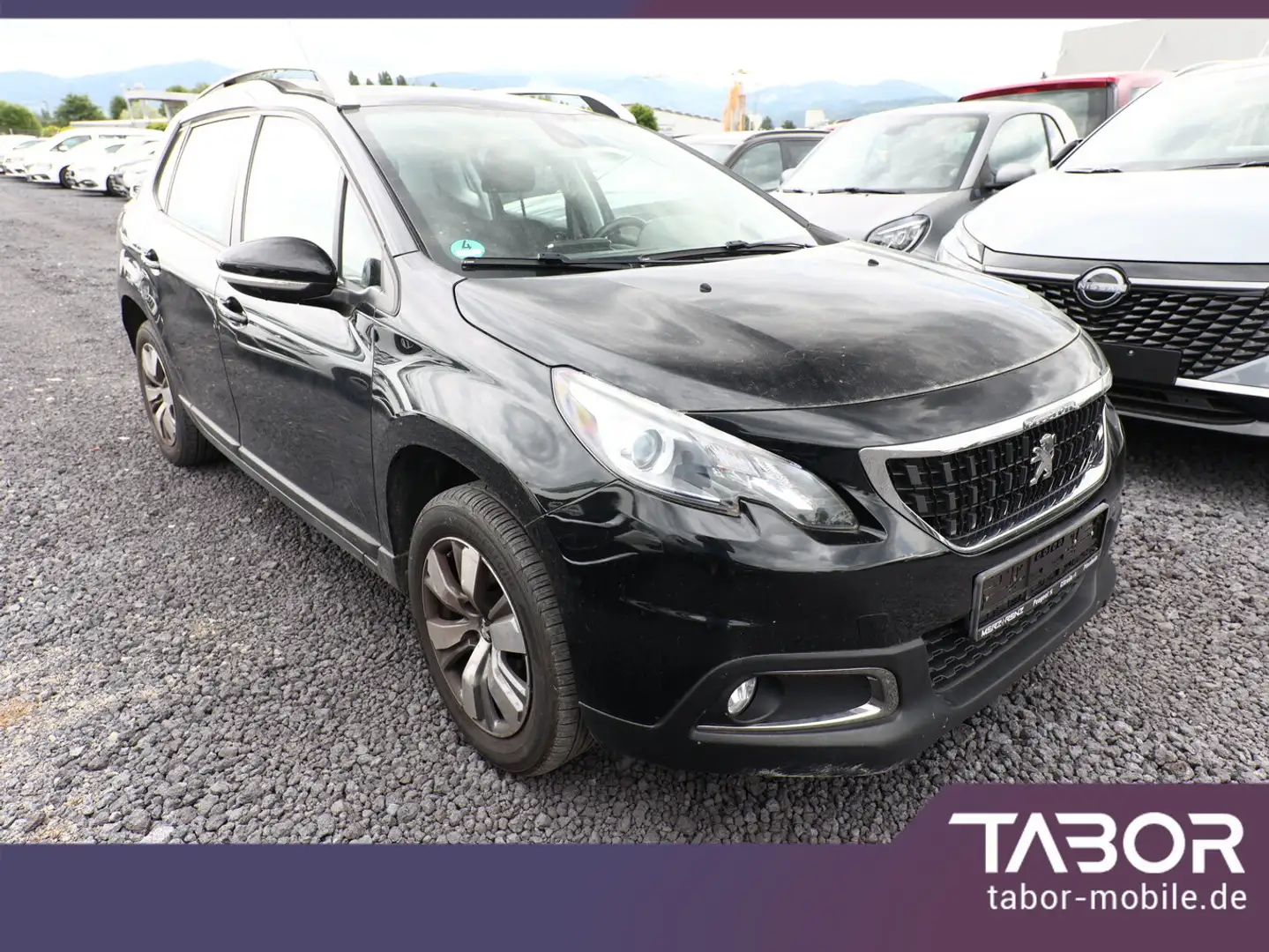 Peugeot 2008 1.2 1 PureTech 82 Active PDC SHZ Klima Temp Noir - 2