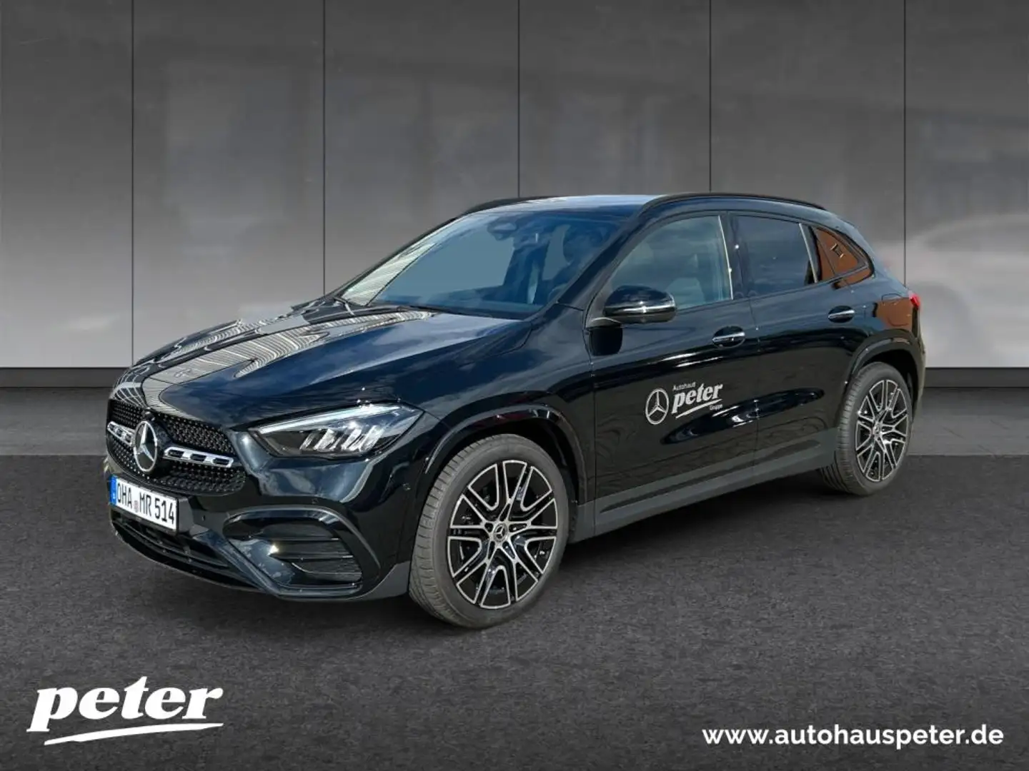Mercedes-Benz GLA 200 d AMG+NIGHT+20"+KEYLESS-GO+360°-KAMERA Schwarz - 1