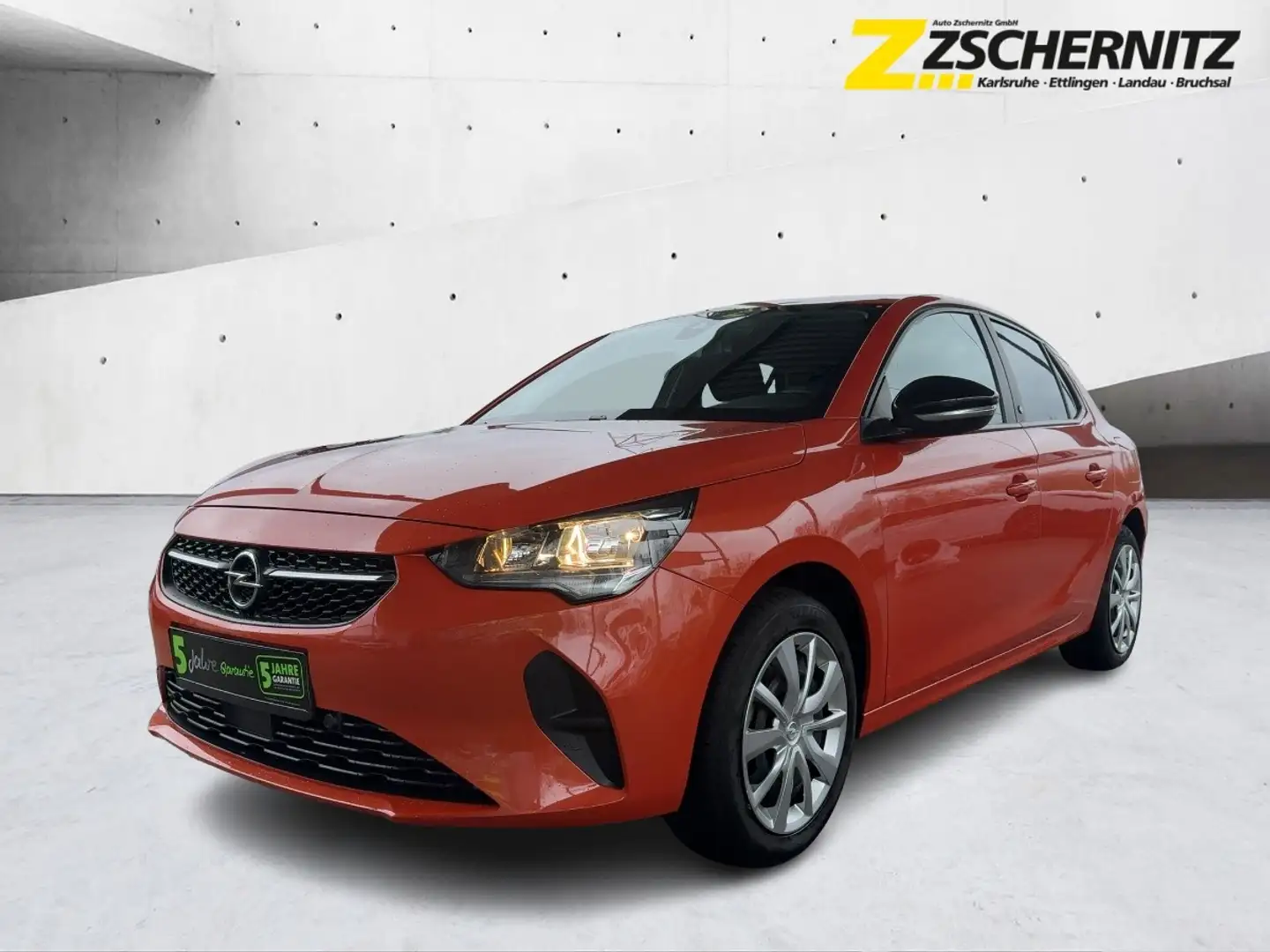 Opel Corsa F e Edition KlimaA KAM PDC LM SoundSys Orange - 1