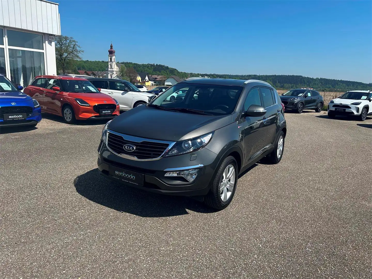 Kia Sportage Active 2,0 CRDi 4WD DPF Grijs - 2