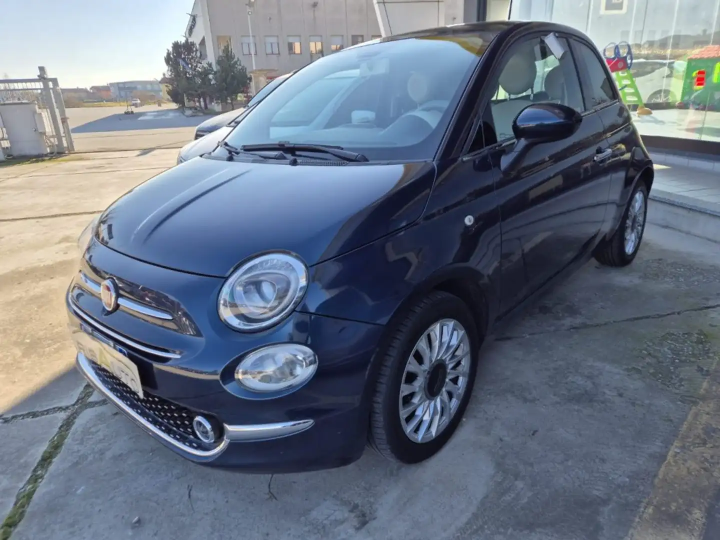 Fiat 500 1.2 EasyPower Lounge Blauw - 1