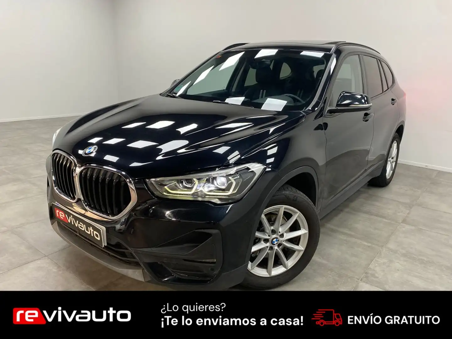 BMW X1 sDrive 16dA Noir - 1