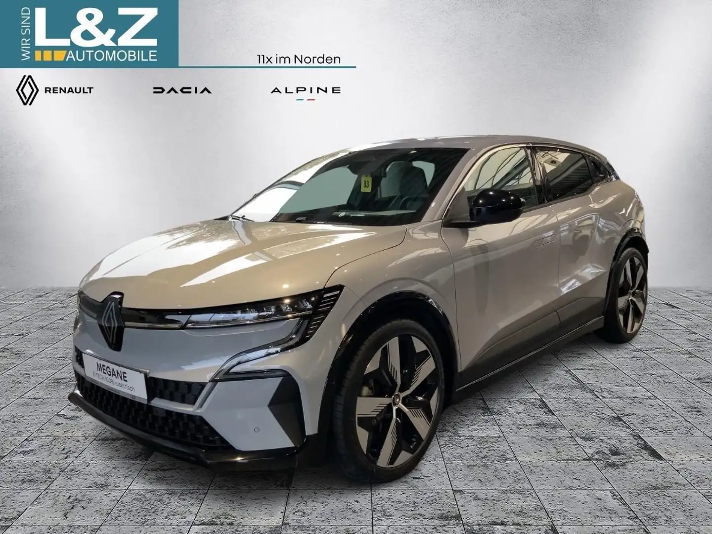 Renault Megane E-Tech 100% elektrisch TECHNO EV40 130hp Grau - 1