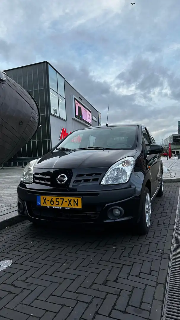 Nissan Pixo 1.0 acenta Zwart - 1