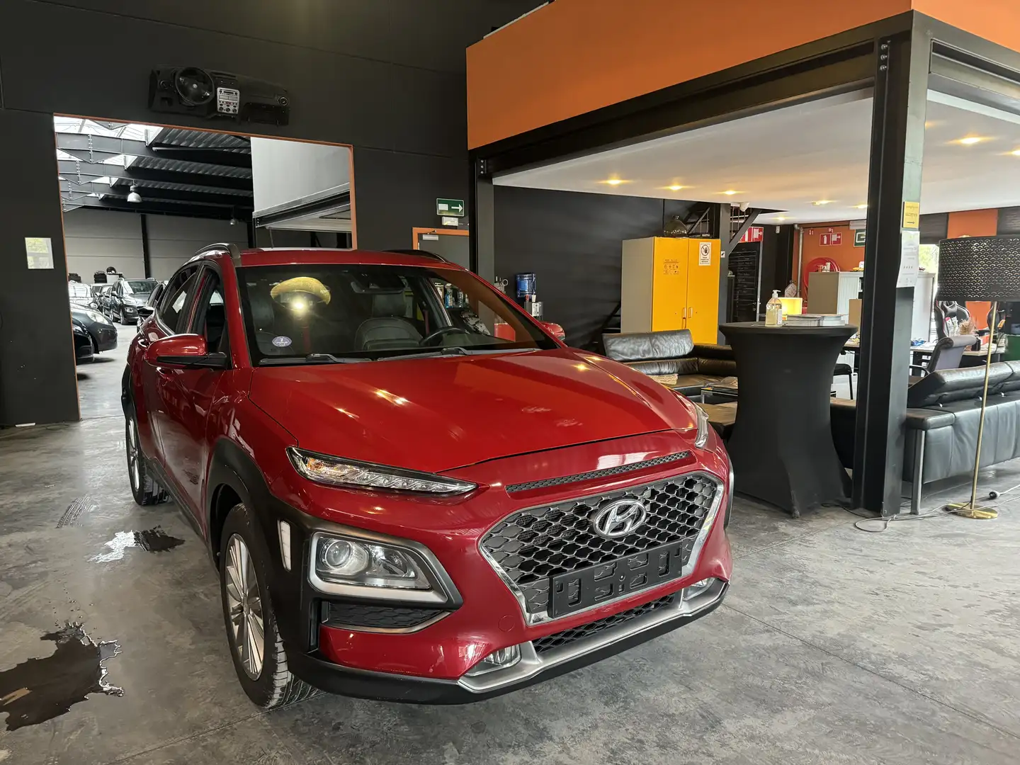 Hyundai KONA 1.0 - A/C - CARPLAY - CAM LIM/REG - MEDIA/TEL Rouge - 1