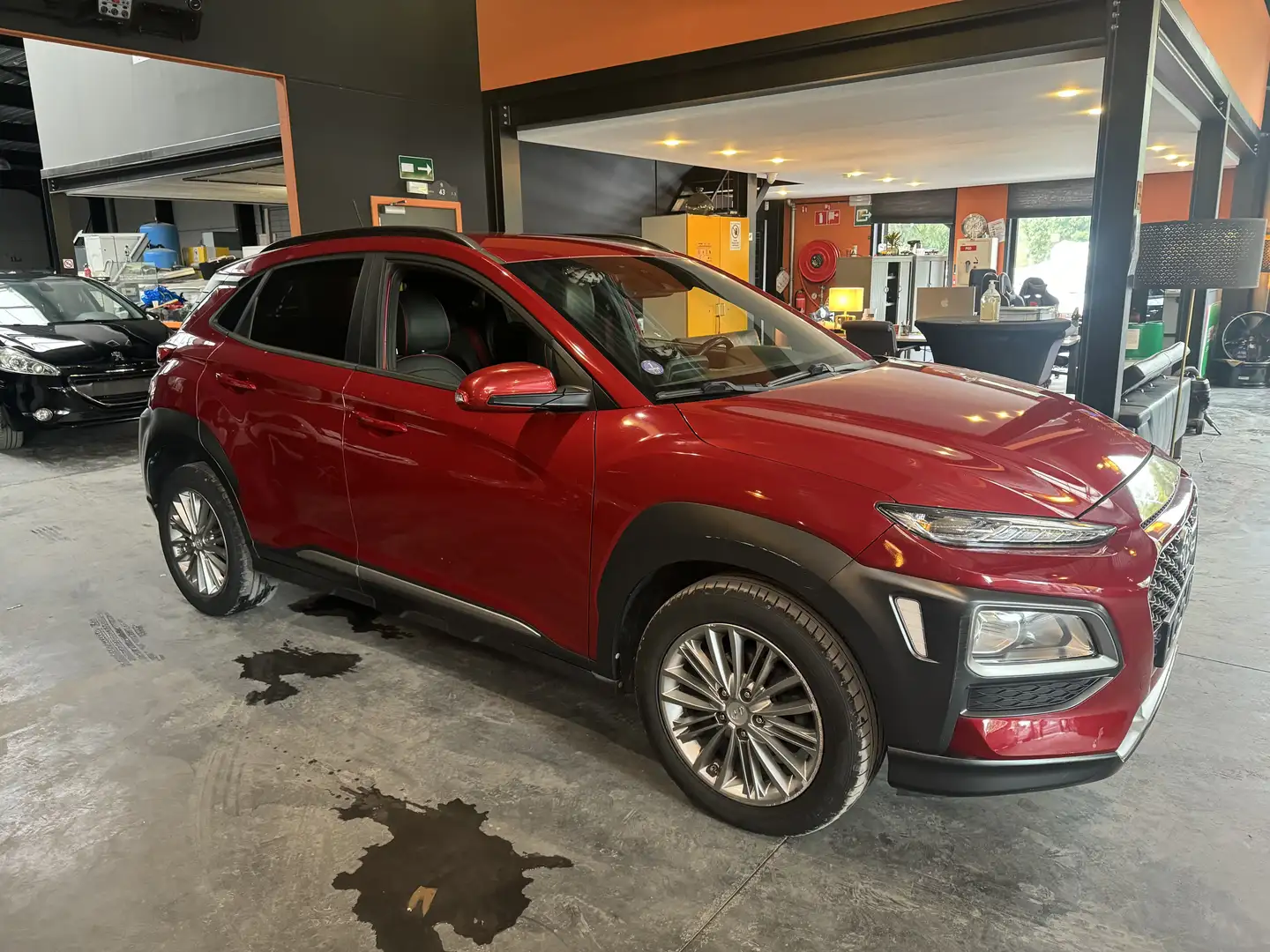 Hyundai KONA 1.0 - A/C - CARPLAY - CAM LIM/REG - MEDIA/TEL Rouge - 2