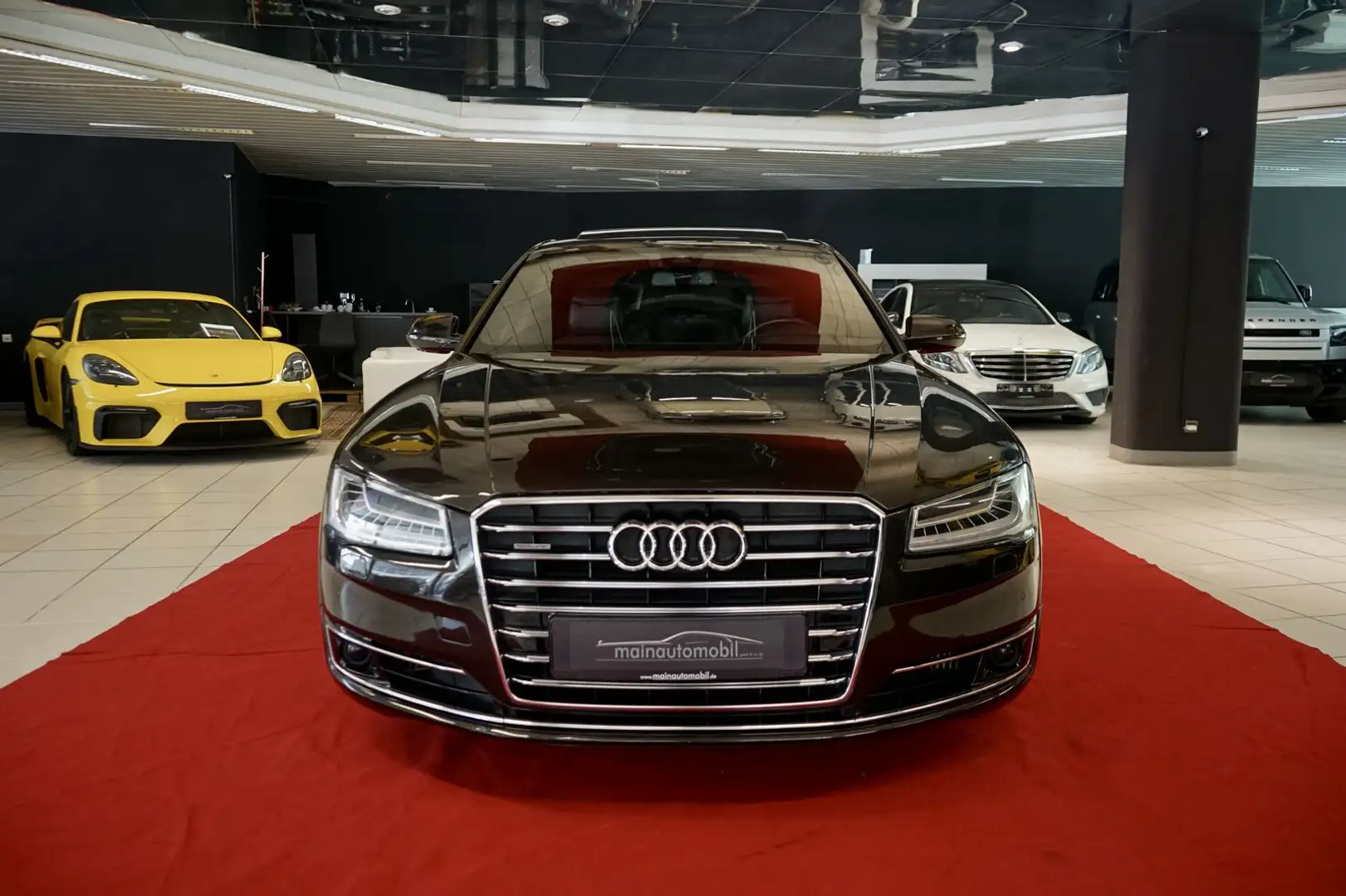 Audi A8 4.2 TDI quattro S line Totwinkel ACC v8 Euro6 Nero - 2