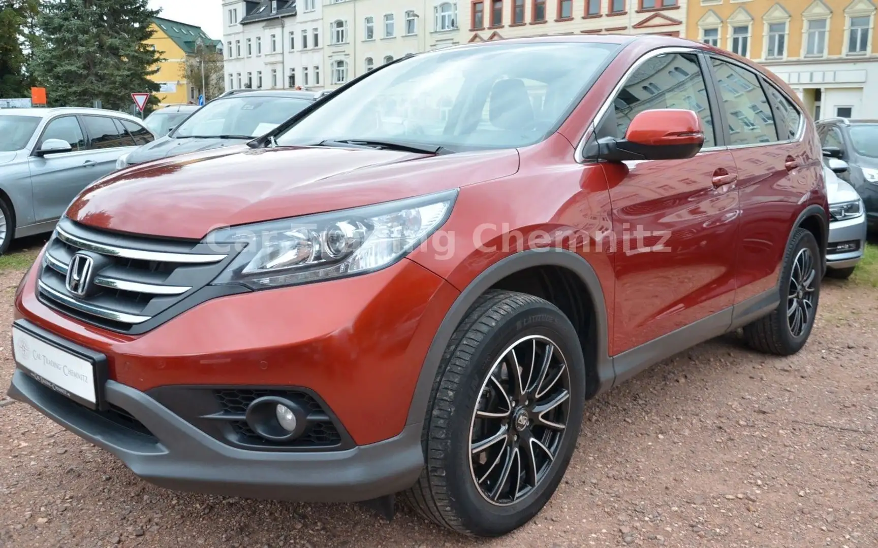 Honda CR-V Elegance 4WD 2.2 Automatik AHK Tüv 09/2027 Rouge - 1