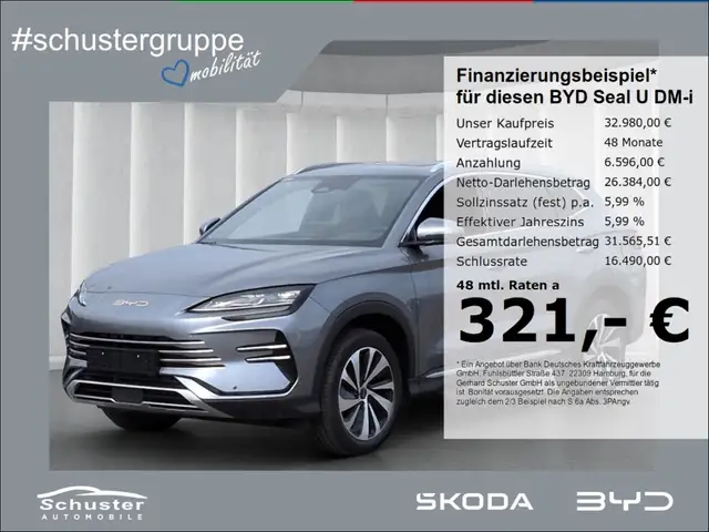 Byd SEAL U Design AWD eHyb*Panodach Sitzbelüft