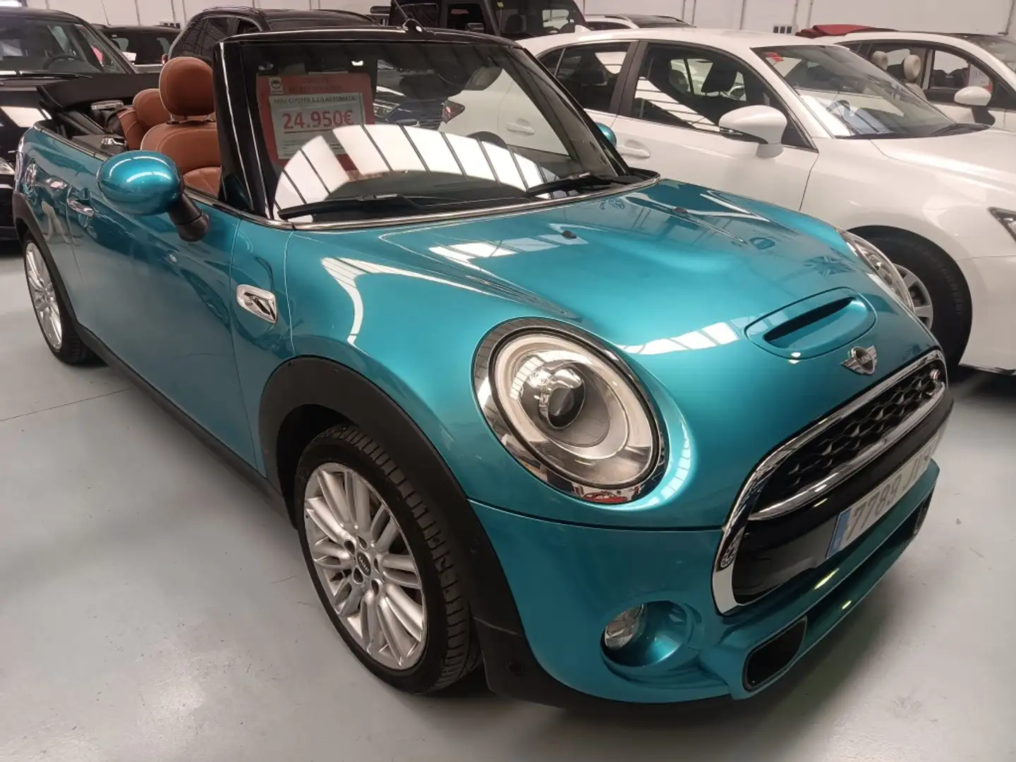 MINI Cooper S Cabrio Aut. Azul - 1
