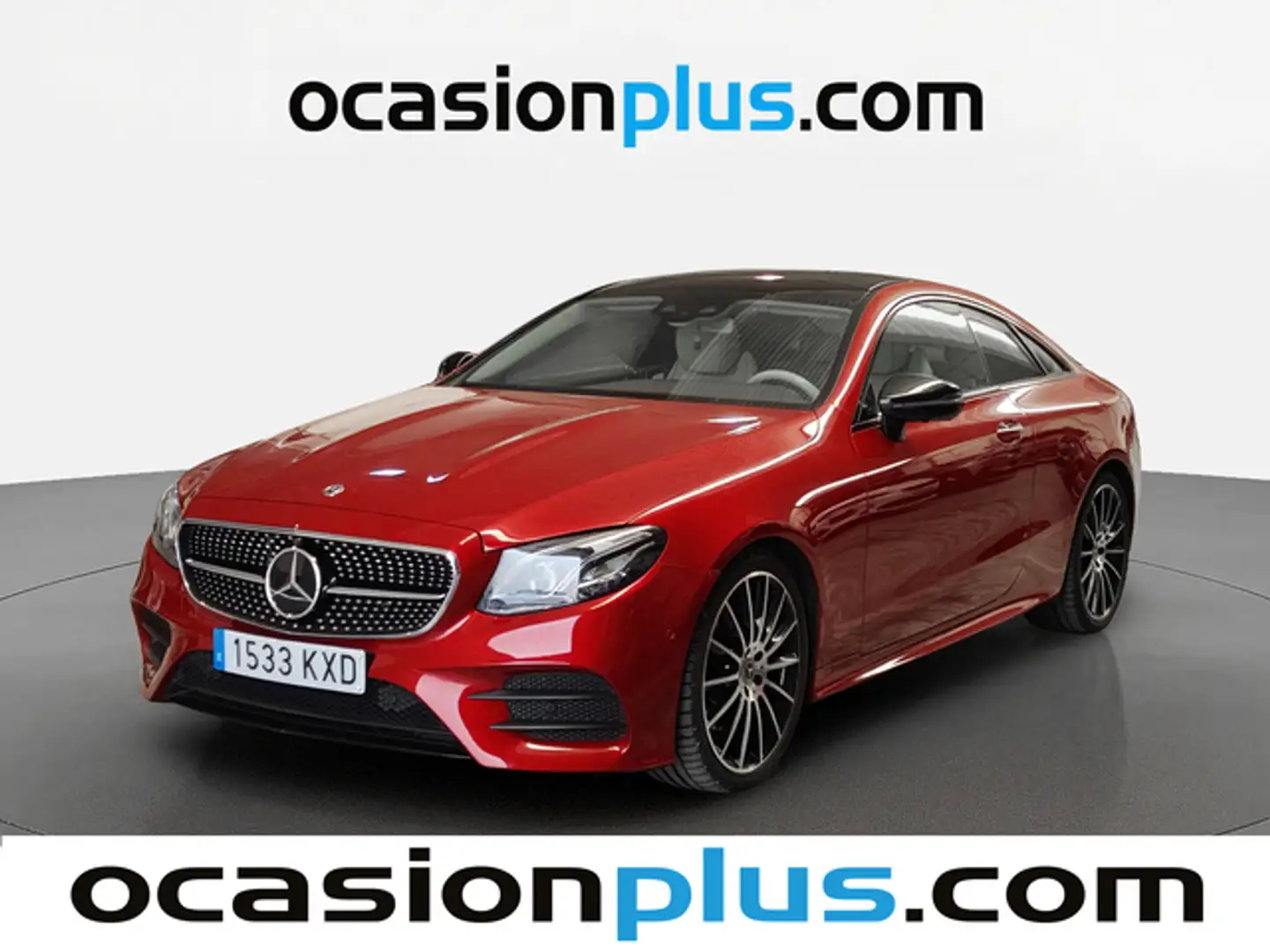 Mercedes-Benz E 220 Coupé 220d 4Matic 9G-Tronic Rood - 1