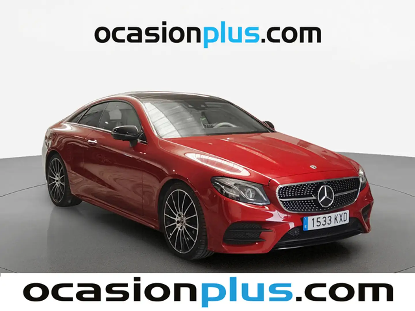 Mercedes-Benz E 220 Coupé 220d 4Matic 9G-Tronic Rojo - 2