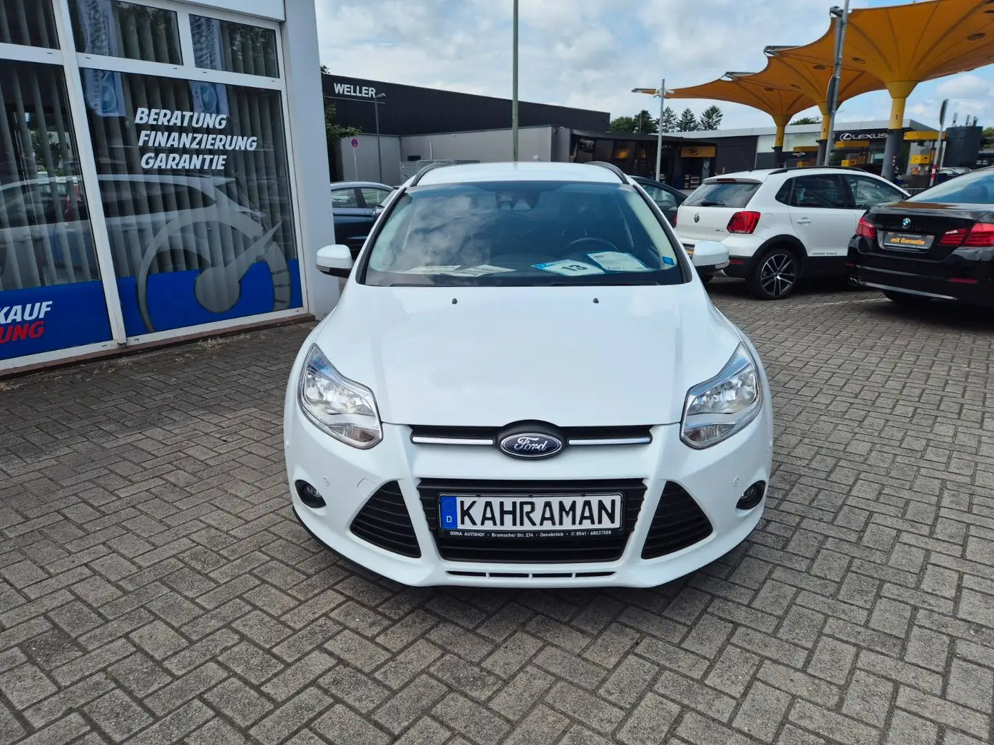 Ford Focus Turnier Sync Edition*Automatik*EURO5* Blanco - 2