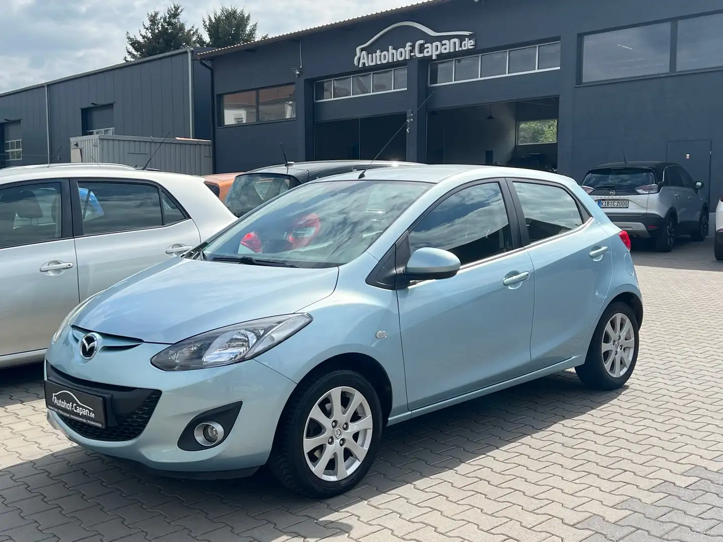 Mazda 2 2 Lim. 1.3 Edition/Klima/SHZ/Alus/Eu5/2.Ha/5Tür Blau - 1