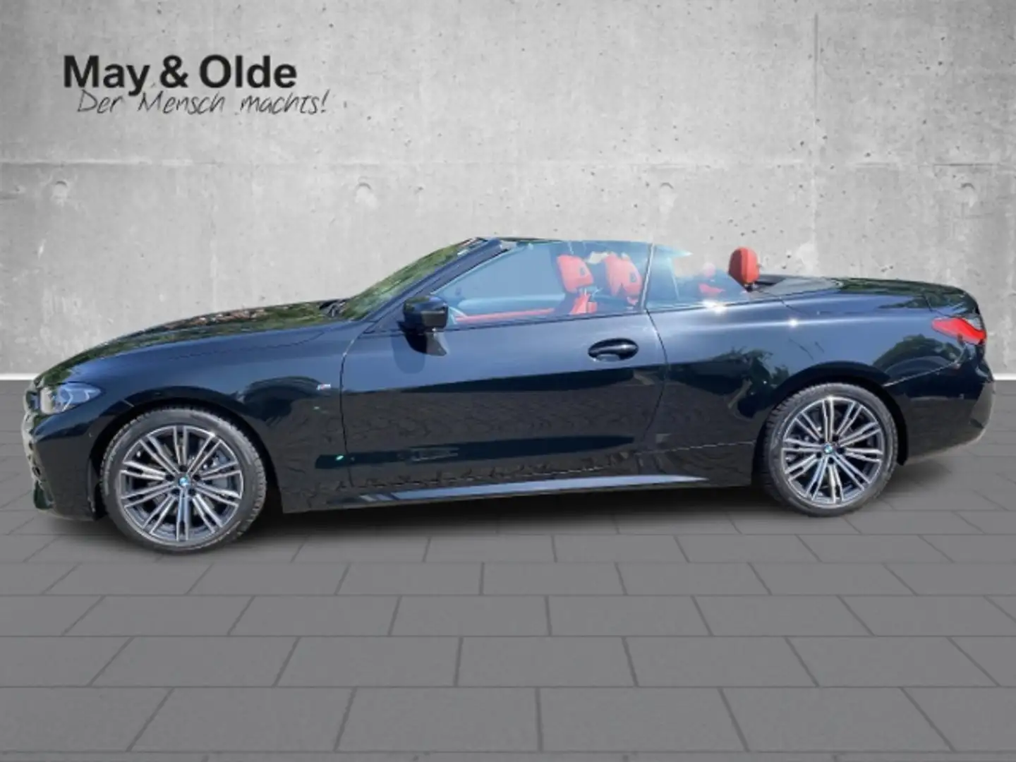 BMW 430 i Cabrio M Sport HUD Navi Leder Memory Laserlicht Schwarz - 2