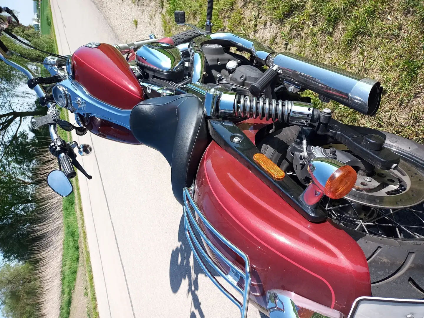 Harley-Davidson Dyna Wide Glide Czerwony - 2