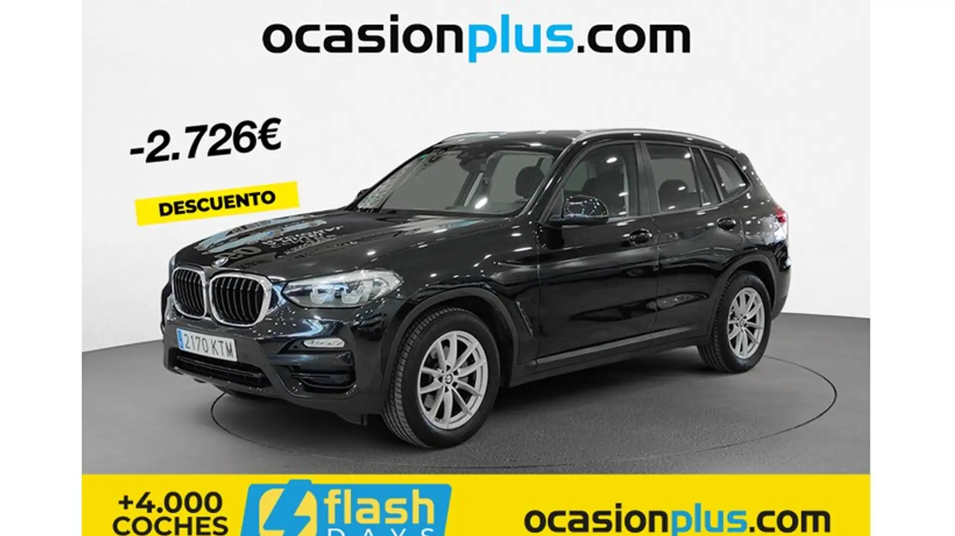 BMW X3 sDrive 18dA Negro - 1