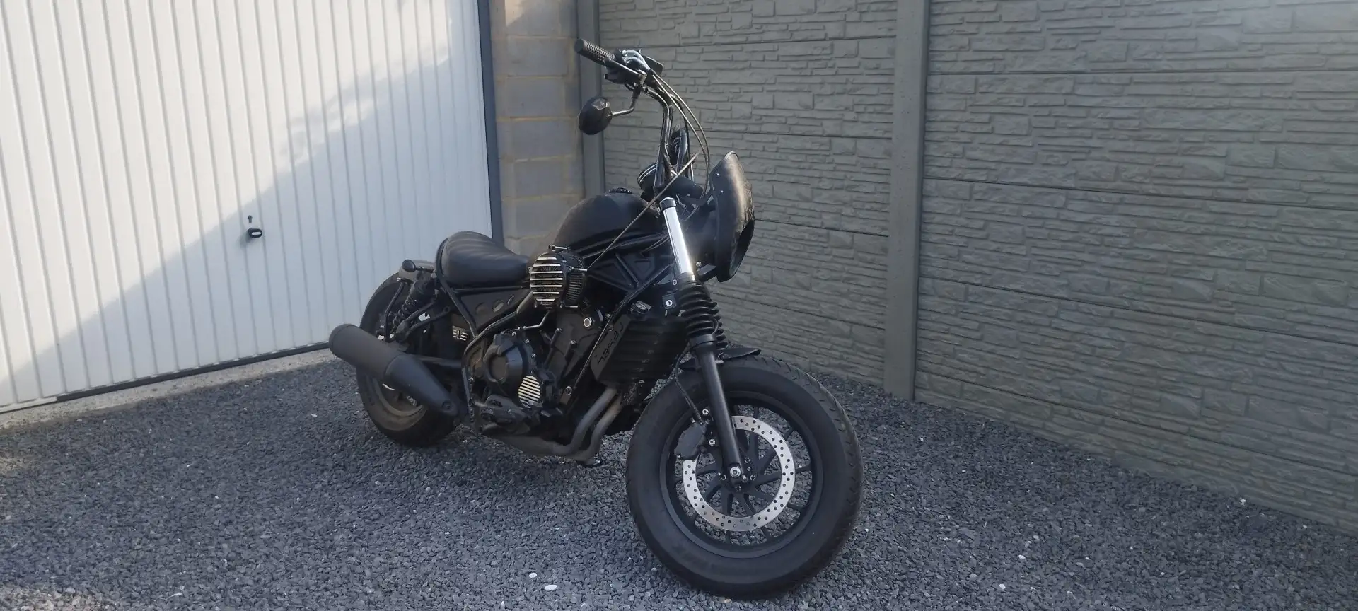 Honda CMX 500 REBEL Gri - 1