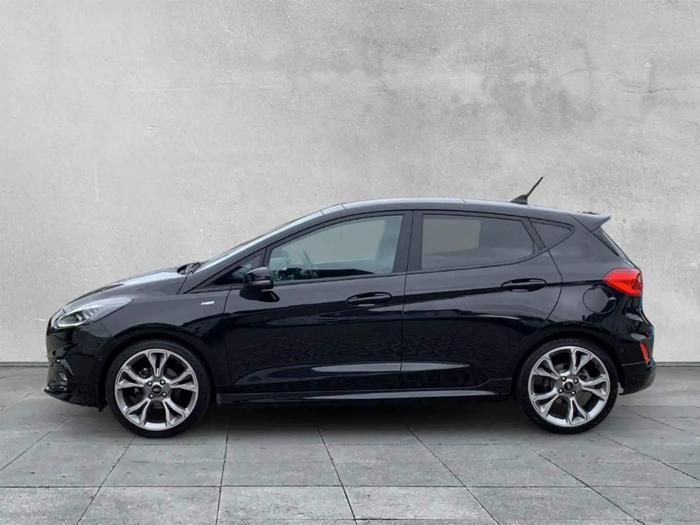 Ford Fiesta 1.0 Eco-Boost ST-Line PANO+RFK+NAV+SHZ+BT Noir - 2