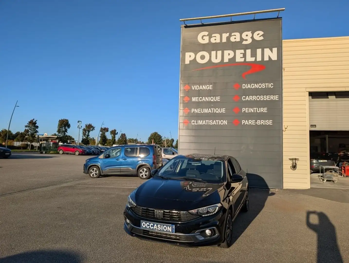 Fiat Tipo 1.0 FIREFLY TURBO 100CH S/S LIFE 5P Noir - 1