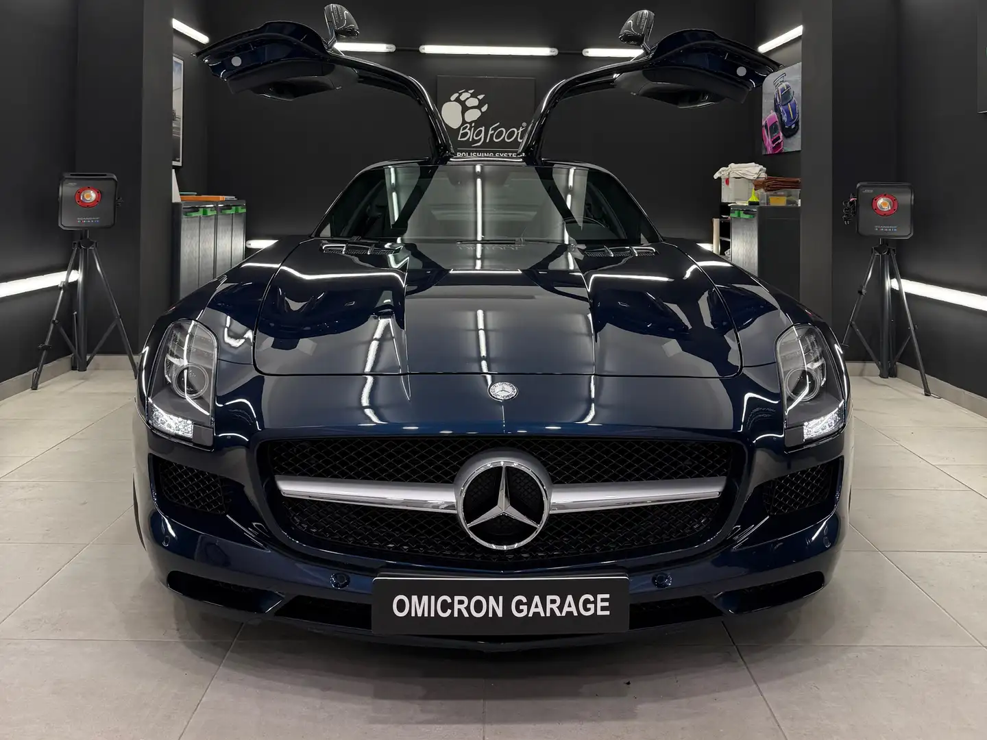 Mercedes-Benz SLS AMG Coupe 6.2 auto Albastru - 2