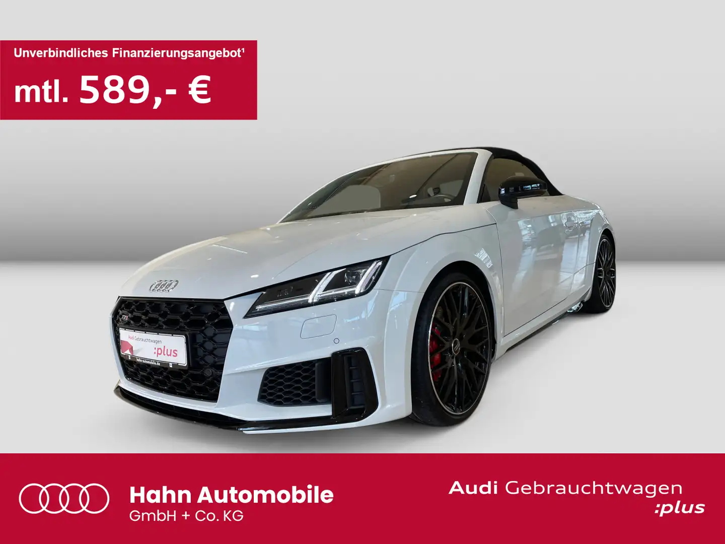 Audi TTS 2.0TFSI quattr S-trc Matrix B&O CAM Белый - 1