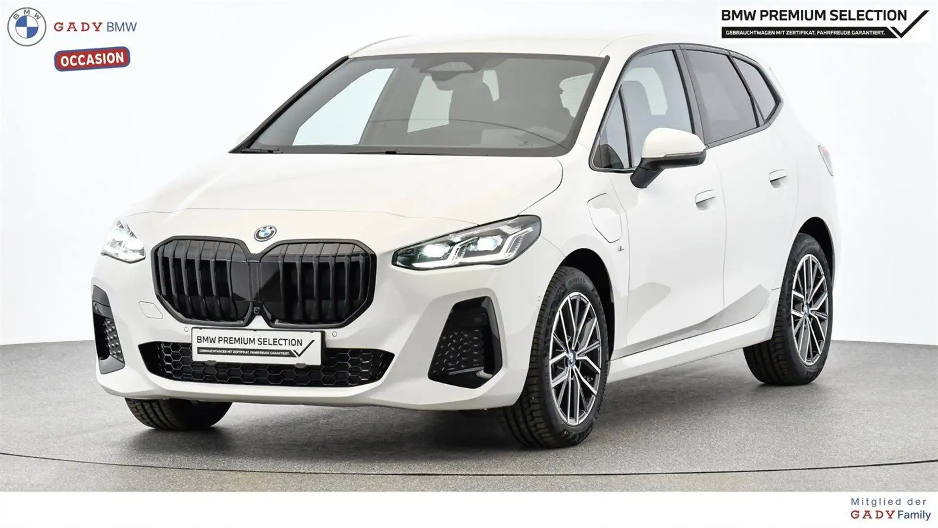 BMW 225 e xDrive Active Tourer Weiß - 1
