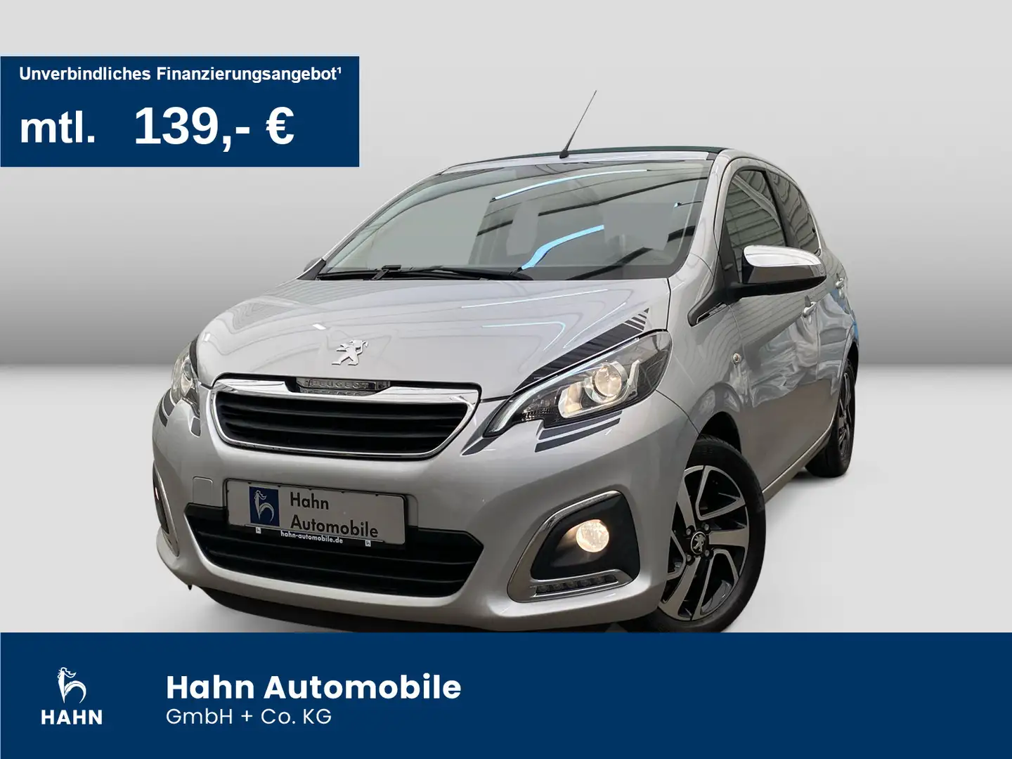 Peugeot 108 1.0 VTi TOP! Collection Bluetooth Klima Silber - 1