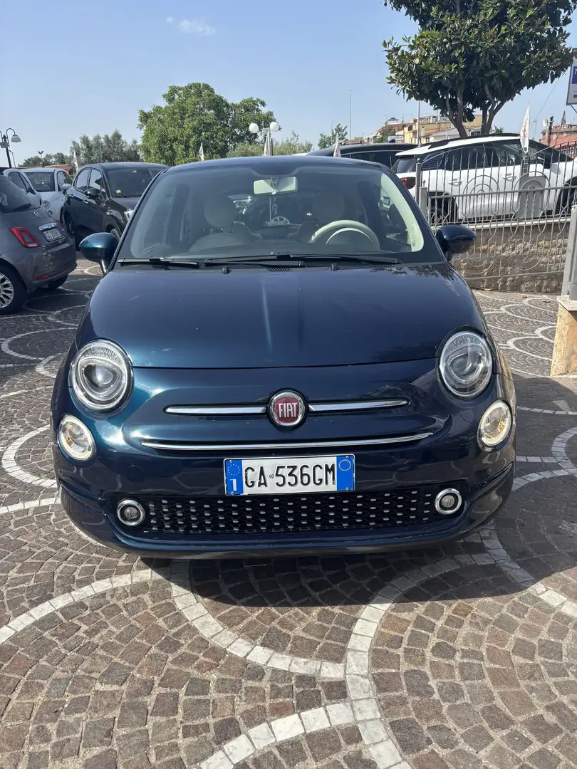 Fiat 500 1.2 Lounge 69cv my20(no vincoli finanziari) Blauw - 1