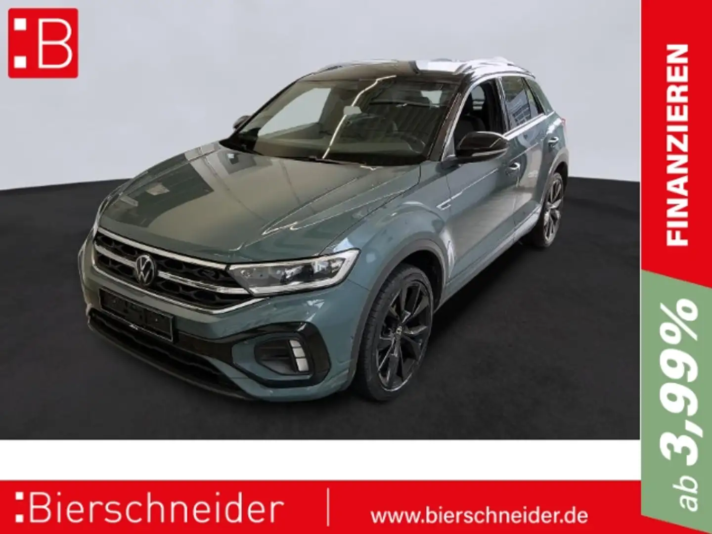 Volkswagen T-Roc 2.0 TSI DSG 4Mo R-Line AHK REAR VIEW ACC NAVI Blau - 1