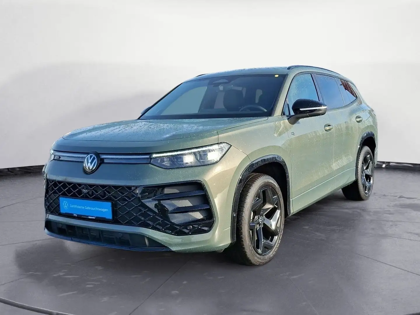 Volkswagen Tayron 2.0 TDI DSG 4Motion R-Line AHK Leder Matr Grün - 2