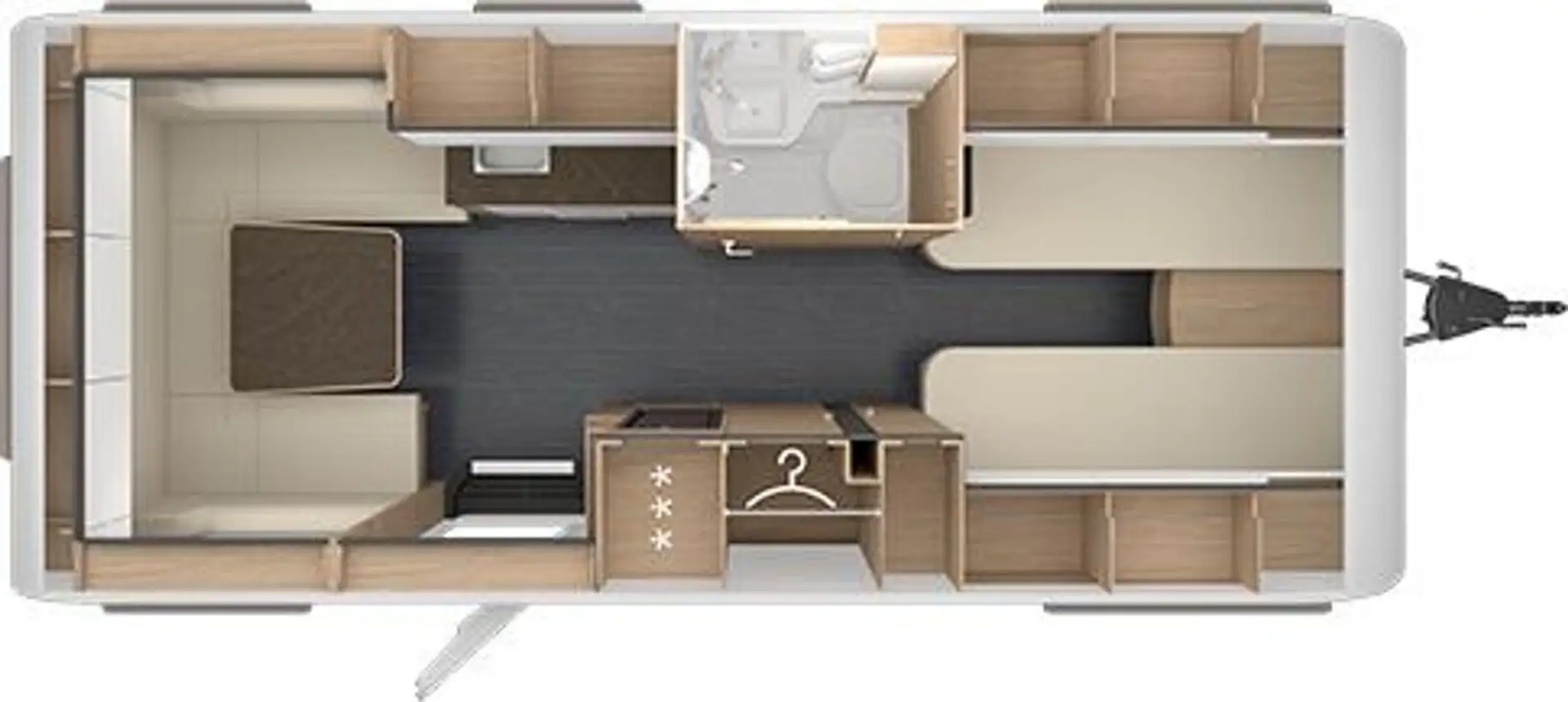 Tabbert Pantiga 550 E Sparen Sie 20.107 Euro!!! Blanc - 2