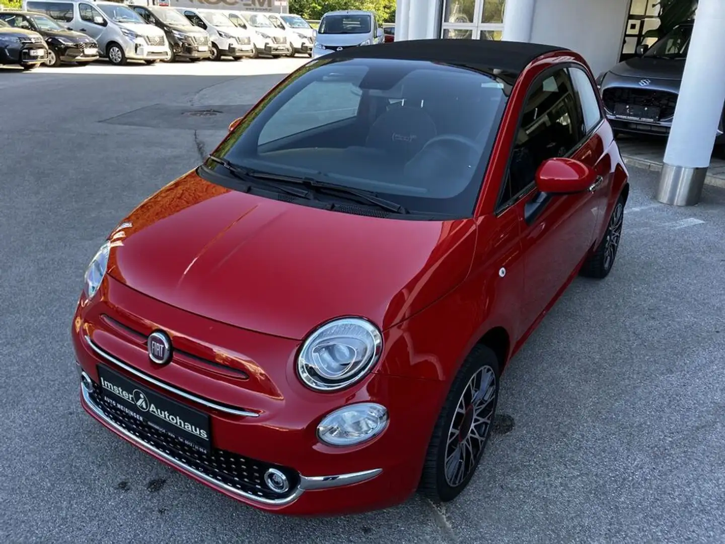 Fiat 500C Hybrid Fire Fly 70 Red Rot - 2