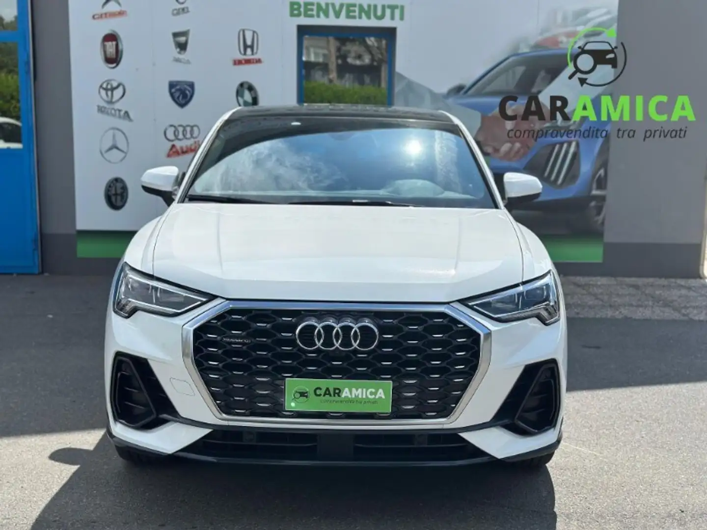 Audi Q3 Q3 SPB 45 TFSI quattro S tronic S line edition Blanc - 1