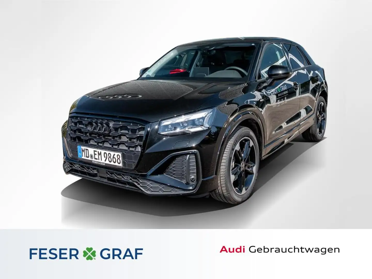 Audi Q2 35 TFSI S line /Matrix/Navi+/ACC/Kamera Schwarz - 1