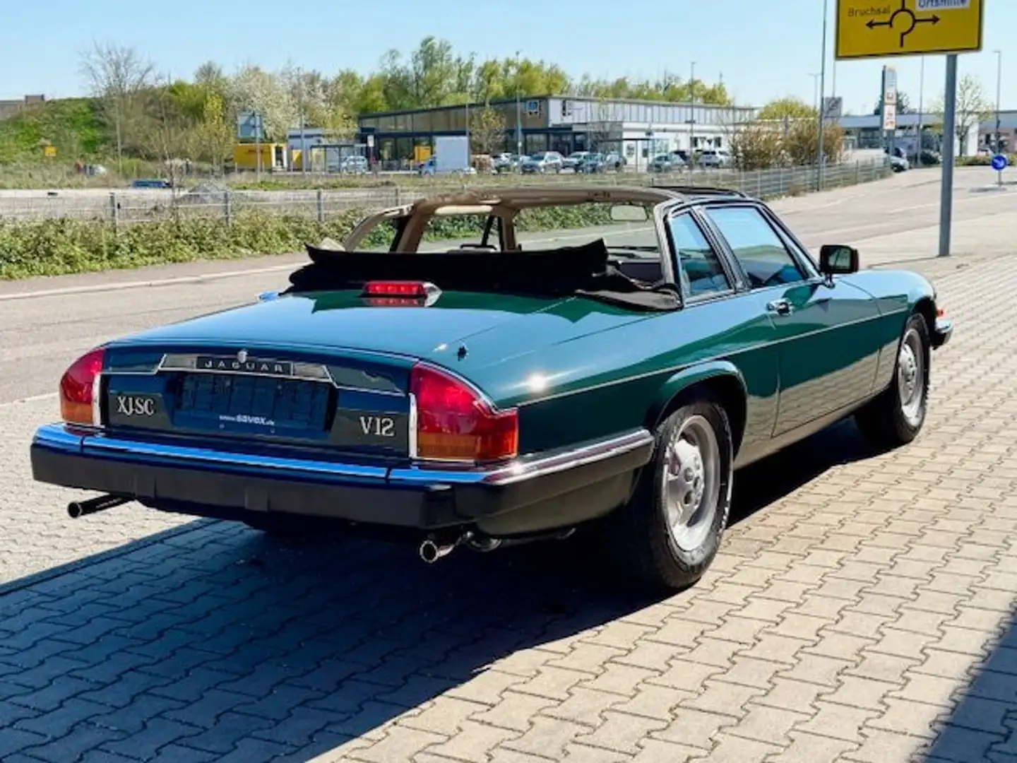 Jaguar XJS XJSC Targa Cabrio, org. 53000 km, 3 Jahre Garantie Verde - 2