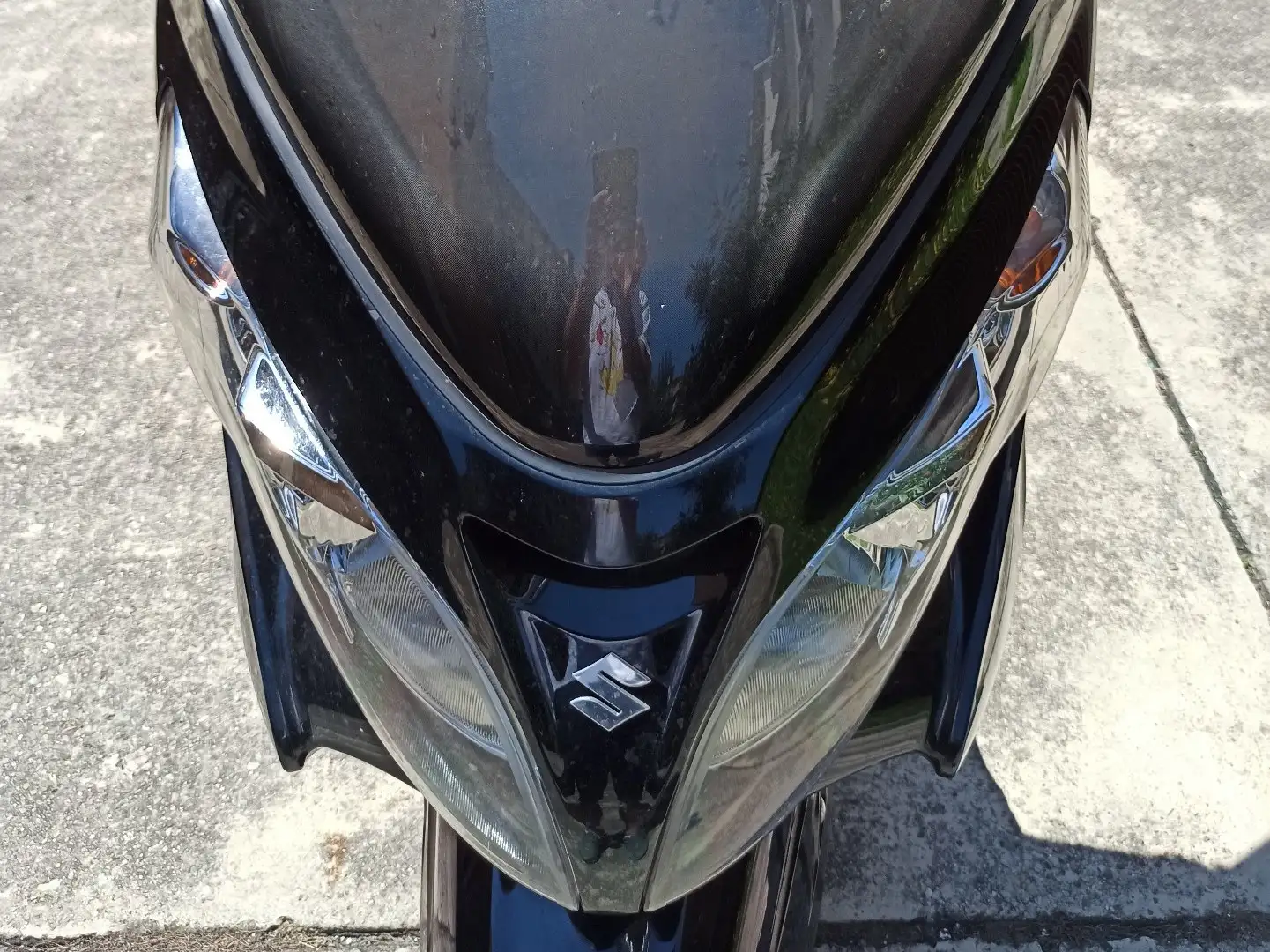 Suzuki Burgman 400 cupolino e caricabatterie e copertina invernale Negru - 1