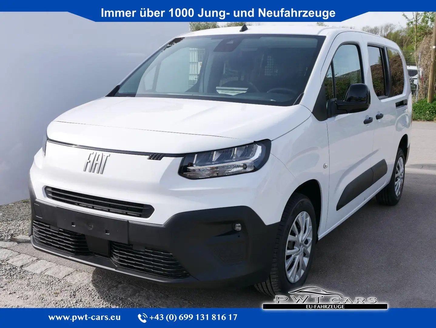 Fiat Doblo BlueHDI Combi L2 1.5 *PDC HINTEN*KLIMA*DAB*TEMP... Weiß - 1