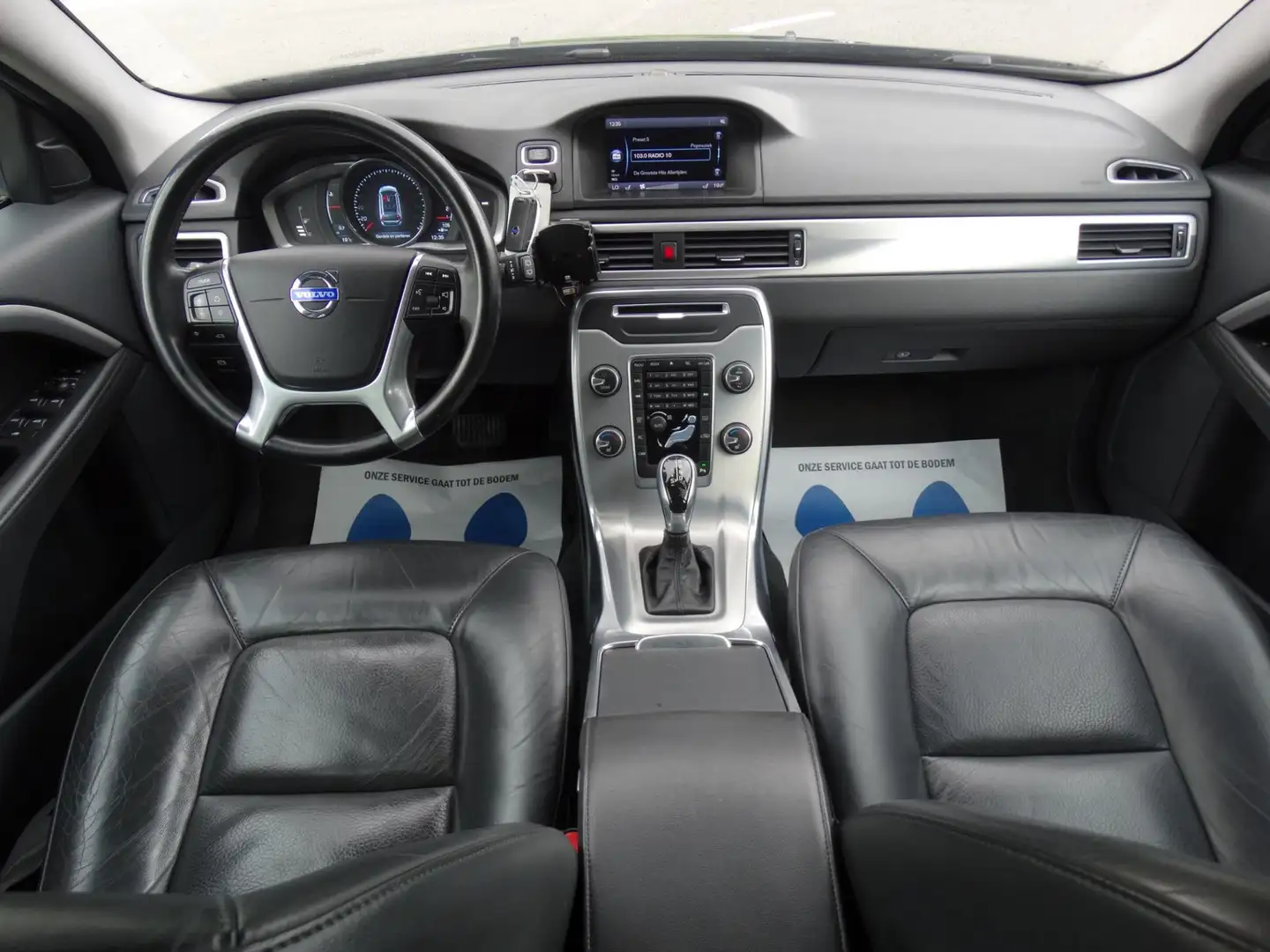 Volvo V70 1.6 T4 Nordic+ - AUTOMAAT - LEDER - CRUISE / CLIMA Negro - 2