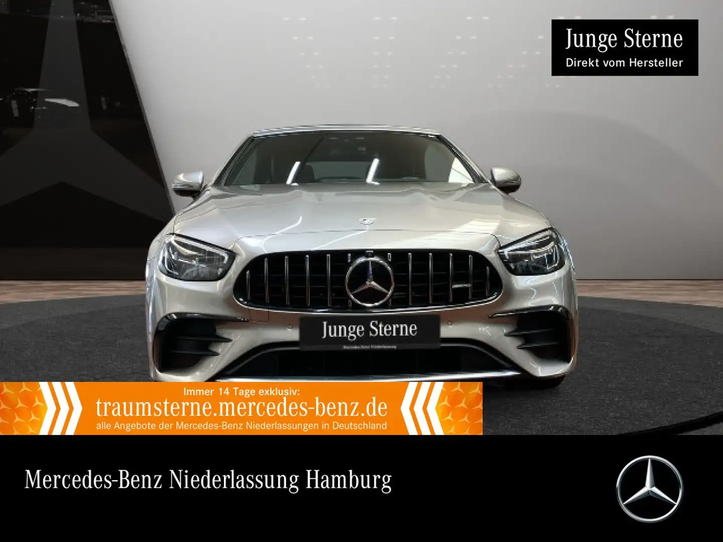 Mercedes-Benz E 53 AMG E 53 Cabrio 4M AMG+360+LED+FAHRASS+BURMESTER+20" Silber - 1