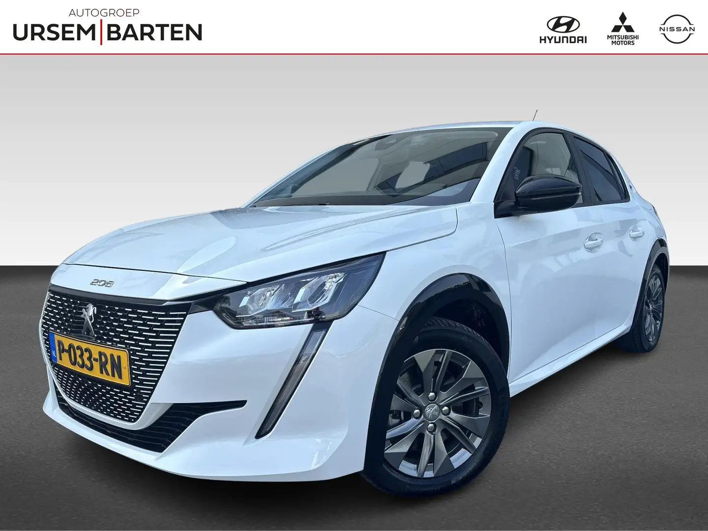 Peugeot e-208 EV Active Pack 50 kWh 3 fase | 11 kW lader Wit - 1